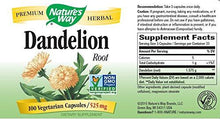Dandelion Root 525 Mg 100 Capsules