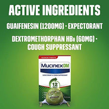 Dm 12 Hr Max Strength Expectorant Cough Suppressant Tablets 7Ct