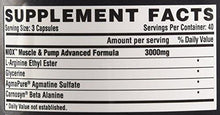 Research Niox Preworkout Supplement 120 Count