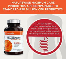 Maximum Care Timerelease Probiotics For And : High Potency 30 Strains 40 Caplets