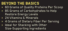 Pro Gainer Protein Powder Vanilla Custard 5.09 Pounds