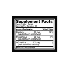 Lcarnitine 500Mg 60 Tablets