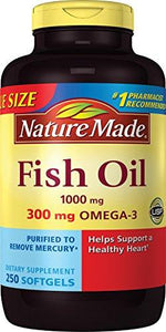 2659 Fish Oil 1000 Mg 250 Liquid Softgels