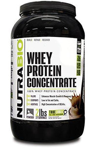 Nutrabio Whey Protein Concentrate Wpc80 Chocolate 2 Pounds