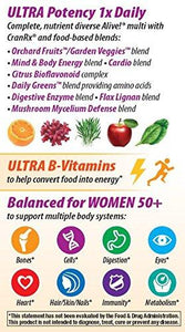 Alive! Once Daily 50+ Multivitamin Ultra Potency 60 Tablets