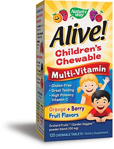Alive! Children Chewable Multivitamin 120 Count
