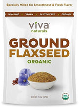 Organic Ground Flax Seed 15 Oz Specially Coldmilled Using Proprietary Technology For Optimal Smoothness And Freshness