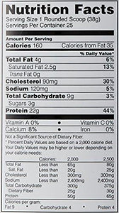 Performance Whey Protein Powder Whey Protein Concentrate Whey Protein Isolate Hydrolyzed Whey Protein Isolate Flavor: Vanilla 25 Servings