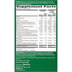 Emergenc Energy+ Dietary Supplement Drink Mix With Caffeine 0.33 Ounce Packets Blueberryacai Flavor 18 Count