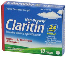 24 Hour Allergy Nondrowsy Tablets 10 Ct