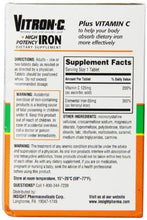 Vitronc High Potency Iron Supplement With Vitamin C 60 Count Pack Of 3