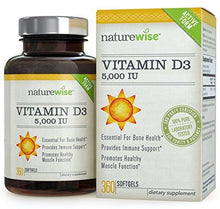 Vitamin D3 5000 Iu For Healthy Muscle Function Bone Health And Immune Support Gluten Free Nongmo In Coldpressed Organic Olive Oil1Year Supply 360 Count