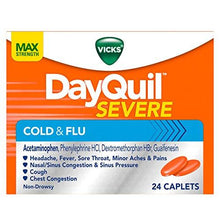 Dayquil Severe Cough Cold And Flu Relief 24 Caplets
