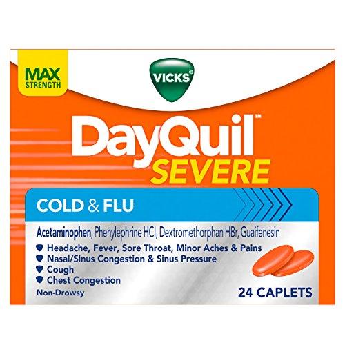 Dayquil Severe Cough Cold And Flu Relief 24 Caplets