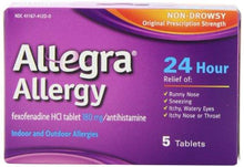 Adult 24 Hour Allergy Relief 5Count