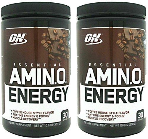 Amino Energy 30 Servings Iced Mocha Cappucino Pack Of 2