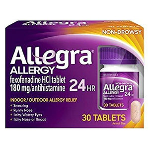 24 Hour Allergy Tablets 30 Tablets Pack Of 2