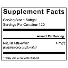 Premium Astaxanthin 4Mg 120 Softgels