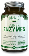 Super Enzymes | 11 Guaranteed Active Digestive Enzymes + Herbal Extracts | Multi Enzyme Mix Amylase Lipase Lactase More | Complete Daily Essential Gut Health Formula For | Vegan