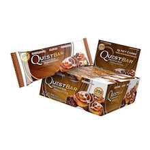 Protein Bar Cinnamon Roll 20G Protein 4G Net Carbs 180 Cals High Protein Bars Low Carb Bars Gluten Free Soy Free 2.1 Oz Bar 12 Count
