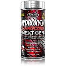 Muscletech Hydroxycut Hardcore Next Gen Scientifically Tested Weight Loss And Energy Weight Loss Supplement 180 Capsules