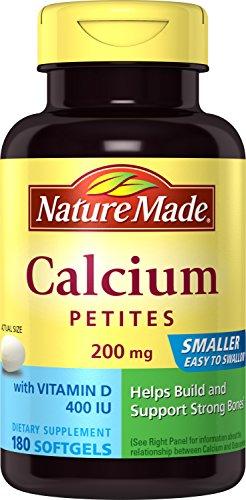 Calcium Petites 200 Mg With Vitamin D Softgels 180 Count