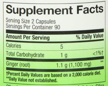 Ginger Root 550Mg 180 Capsules Pack Of 2