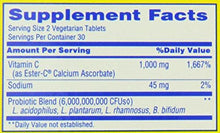 Esterc Immune Plus Probiotics 60 Coated Tablets