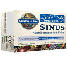 Natural Sinus Support Herbal Immune Balance Sinus With Enzyme Blend Vegetarian 60 Capsule
