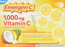 Alacer Emergenc Coconut/Pineapple 30 Count