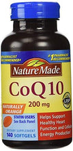 Coq 10 Liquid Softgels Naturally Orange 200 Mg Value Size 140Ct