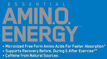 Amino Energy With Green Tea And Green Coffee Extract Flavor: Blue Raspberry 30 Servings