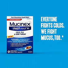 Fastmax Cold Flu Sore Throat Liquid Gels 16Ct