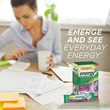 Emergenc Energy+ Dietary Supplement Drink Mix With Caffeine 0.33 Ounce Packets Blueberryacai Flavor 18 Count