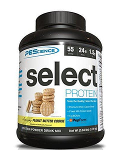 Pescience Select Protein Peanut Butter Cookie 55 Servings Premium Whey And Casein Blend