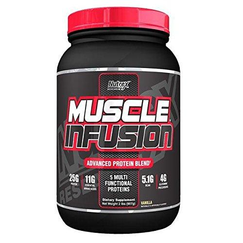 Research Muscle Infusion Protein Powder Vanilla 2 Pound