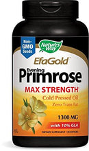 Evening Primrose Efa Gold Cold Pressed Oil 1300Mg 120 Softgels