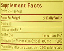High Potency Magnesium 400 Mg 150 Liquid Softgelspack Of 2