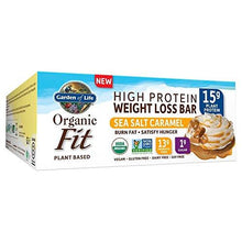 Organic Fit Bar Sea Salt Caramel 12 Count