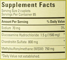 Tripleflex Glucosamine Chondroitin And Msm 2 Bottles 170 Caplets Each