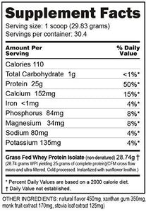 Nutrabio Natural Whey Protein Isolate Sweetened With Stevia 2 Pounds Vanilla – No Soy No Whey Concentrate No Amino Acid Spiking Just Pure Wpi.