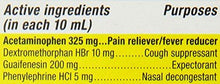 Children Multisymptom Cold And Fever Liquid Very Berry 4 Ounce