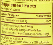Turmeric Capsules 500 Mg 60 Count Pack Of 3