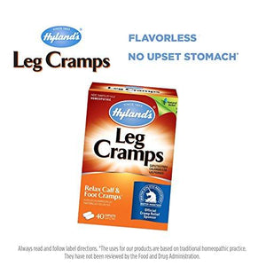Hyland Leg Cramp Caplets Natural Calf Leg And Foot Cramp Relief #1 Pharmacist Recommended Leg Cramp Relief 40 Count