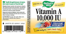 Vitamin A 10000 Iu 100 Softgels