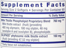 European Milk Thistleadvanced Phospholipid Delivery Softgels 120 Count