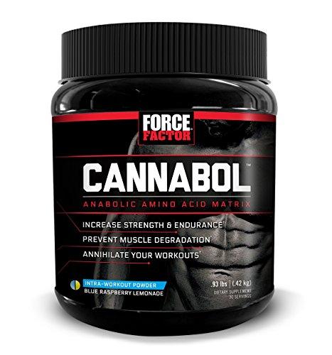 Cannabol Bcaa Powder 6:1:1 Bcaa Amino Acid IntraWorkout For Muscle Growth Strength And Endurance Refreshing Flavors 30 Servings
