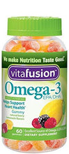 Omega 3 Gummy Vitamins For Adults Natural Berry Lemonade Flavors 60 Each Pack Of 3