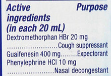 Fastmax Adult Severe Congestion And Cough Liquid 6 Oz
