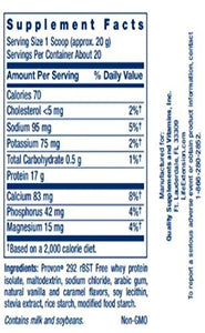 Whey Protein Isolate Natural Vanilla Flavor 454 Grams 1 Lb. Or 16 Oz.Pack2
